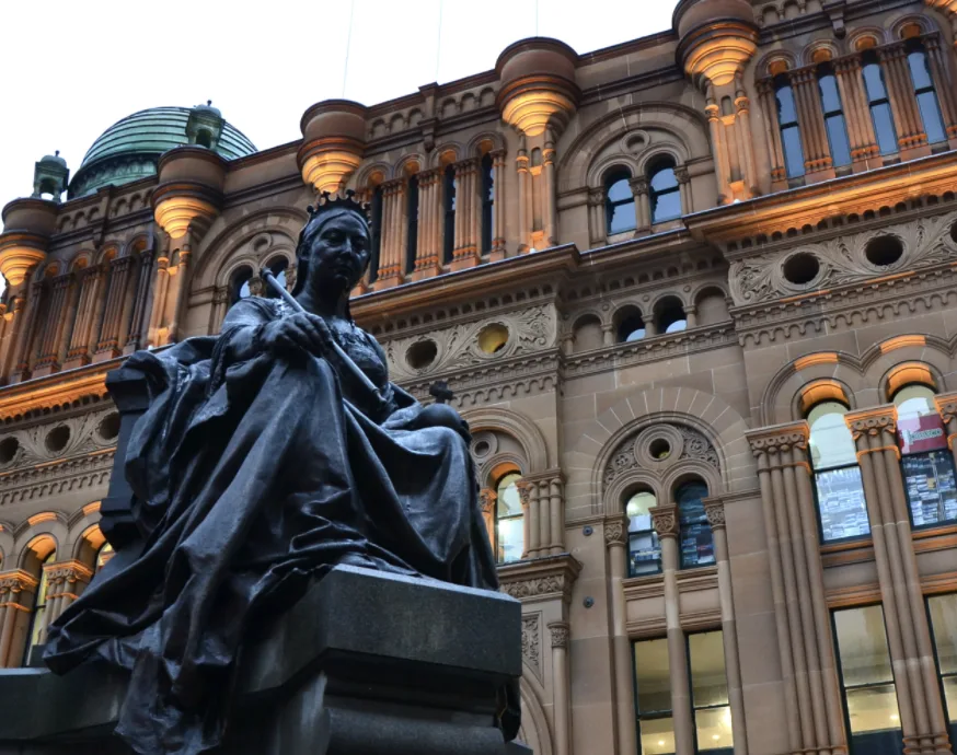 The Queen Victoria building or QVB