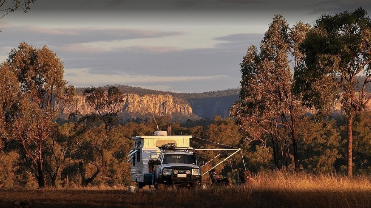 Carnarvon Camping Best Spots including next best to free camping