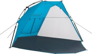 coleman pop up beach tent