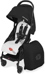 Maclaren Atom Stroller, Black best travel pram