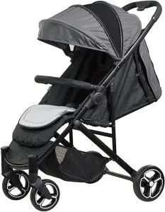 Safety 1st Willow Compact Newborn 4 Wheel Stroller, Blue